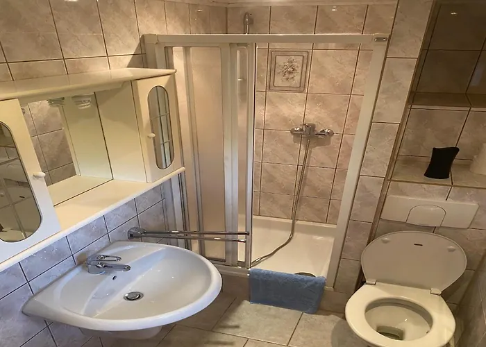 Ferienhaus In Altenfeld Thueringen Mit Garten 펜션 *