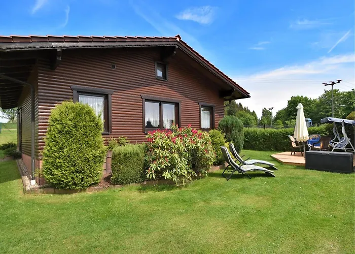 펜션 Ferienhaus In Altenfeld Thueringen Mit Garten